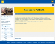 Website Paffrath Reiseb�ro