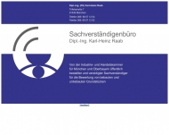 Website Dipl.-Ing. Raab, vereidigter Sachverständiger f. Immobilienbewertung