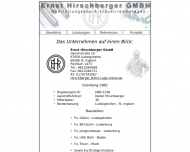 Bild Ernst Hirschberger GmbH Rohrleitungs-, Zentralheizungs- und Lftungsbau