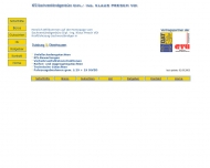 Website Presch Klaus Dipl.-Ing. KFZ-Sachverständigenbüro