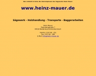 Website Mauer Heinz S�gewerk Transp.