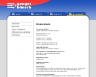 Website Gengel & Bänsch