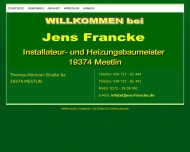 Bild Francke Jens Sanitr , Heizung u. Komplettbder