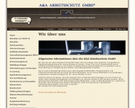Website A & A Arbeitsschutz