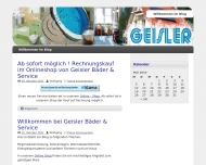 Geisler Energiesparsysteme und mehr - Infos ?ber Energiesparen, Regenwassernutzung und Haustechnik