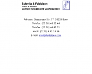 Bild Schmitz , Feldeisen Sanitrinstallation