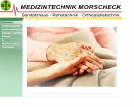 Bild Webseite Sanit�tshaus Morscheck Thyrow