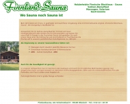 Bild Grning J. , G. Finnland-Sauna