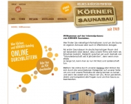 Bild Krner Saunabau