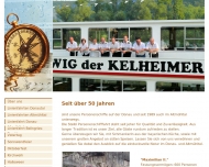 Website Steibl Personenschiffahrt Kelheim