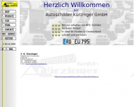 Bild Krzinger Anton GmbH Autoschilderservice