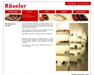 Website R�seler Schuhhaus