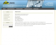 Website ABP Überbetrieblicher Sicherheitstechn.Dienst Partnerschaft Tenschert & Hinz Fachingenieur für Arbeitsschutz