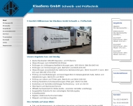 Bild Klaaens GmbH Schwei- und Prftechnik