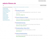 Bild Fitnesscenter Adonis Inh. Jens Khler u. Olaf Neider