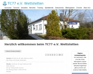 Bild Tennisclub 77 Wettstetten