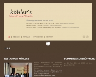 Bild Khler's Restaurant Lounge Biergarten