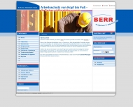 Website Berr Arbeitsschutz