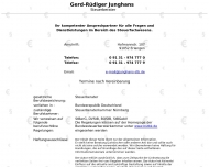 Bild Steuerberater Junghans Gerd-Rdiger