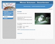 Website Schumann Werner Steuerberater