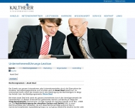 Website Steuerberater Kaltheier Frank
