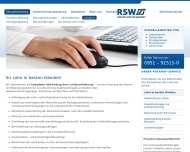 Website RSW Steuerberatungsges.