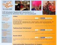 Bild Musik-Tanz-Erziehung Orff-Schulwerk Gesellschaft Deutschland e.V.