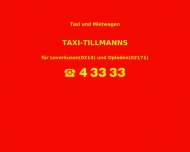Bild Taxi Tillmanns