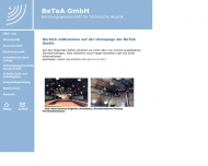 Bild BeTeA Beratungsgesellschaft fr Technische Akustik mbH