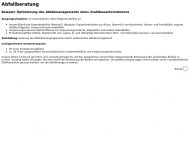 Website Irma Ing.Büro für Recyclingstechnologie