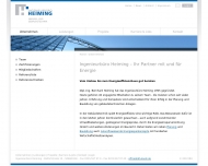 Website Heiming Ingenieurbüro