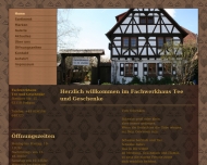 Bild Fachwerkhaus Tee und Geschenke Andrea Grimm