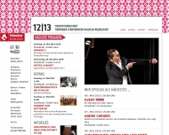 Website Th�ringer Landestheater