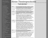 Website Landesverband Freier Theater Brandenburg