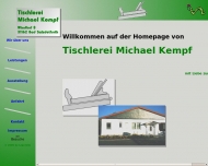 Bild Kempf Michael Tischlerei