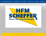 Bild HFM Scheffer Zaun- Tr- u. Toranlagen