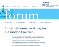 Bild Forum Consult Unternehmensberatung im Gesundheitswesen (bfb-Berufsfortbildung-LISK Datenbank)