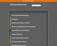 Bild Becker von Buch Unternehmensberatung Marketing Berlin GmbH