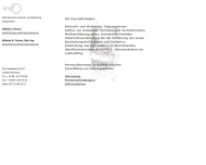 Website Internationale Verkaufs- und Marketing-Organisation WHF