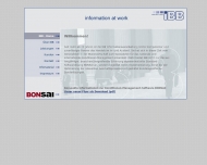 Website IBB Internationale Betriebsberatungsgesellschaft m.b.H.
