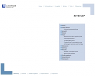 Website Legros Untern.Berat. f. Prozessoptimierung Arbeitswirtschaft u. Untern.Datenm.