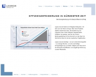 Website Legros Untern.Berat. f. Prozessoptimierung Arbeitswirtschaft u. Untern.Datenm.