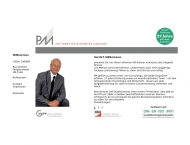 Website PM Gesellschaft für Personalberatung & Managemententwicklung