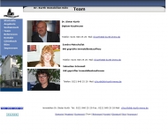 Website Kurth & Partner Unternehmensberatung