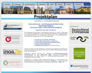 Website Projektplan Venture Consult