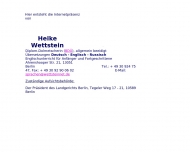 Bild Heike Wettstein