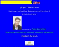 Bild Oberlerchner Jrgen staatl. gepr. Dolmetscher u. bersetzer, Englisch + Technik
