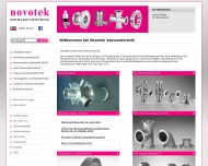 Bild NOVOTEK GmbH Vakuumtechnik