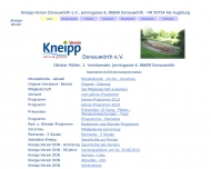 Bild KNEIPP-VEREIN Donauwrth e.V.