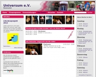 Bild Universum e.V. Programmdurchsage Kino